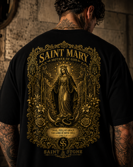 Saint Mary Mother of God Oversized T-Shirt