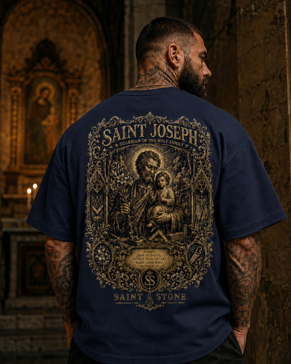 Saint Joseph Oversized T-Shirt