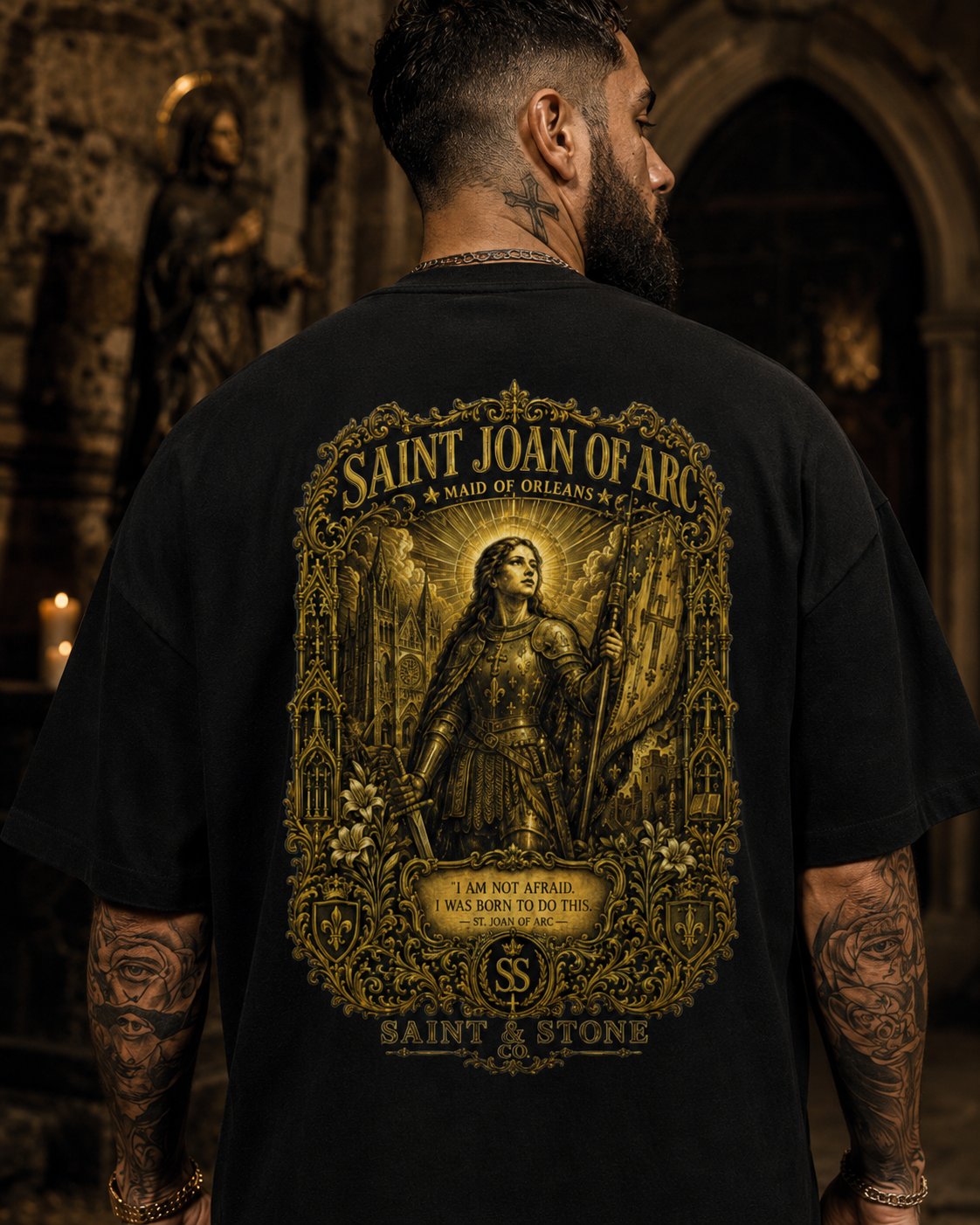 Saint Joan of Arc Oversized T-Shirt