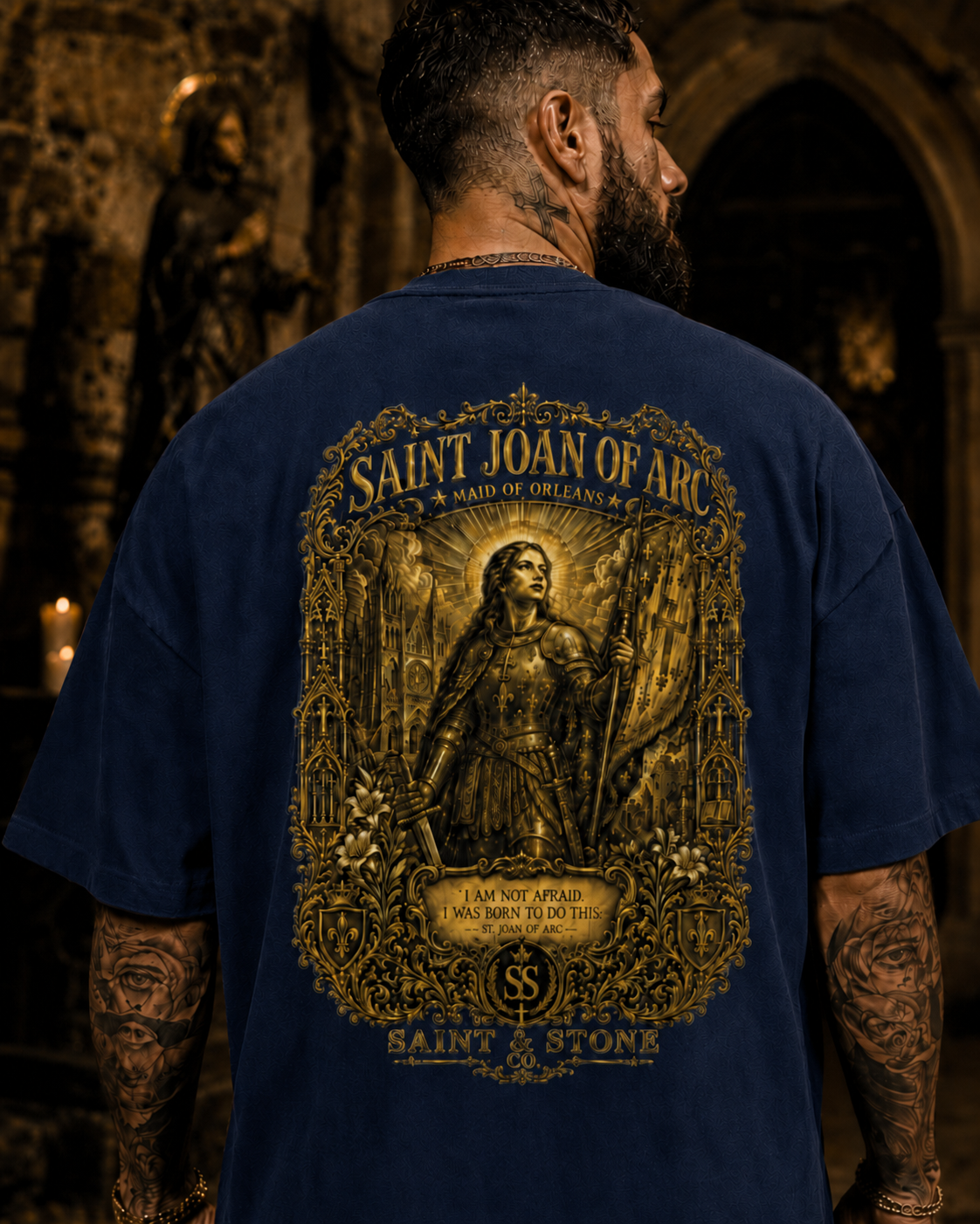 Saint Joan of Arc Oversized T-Shirt