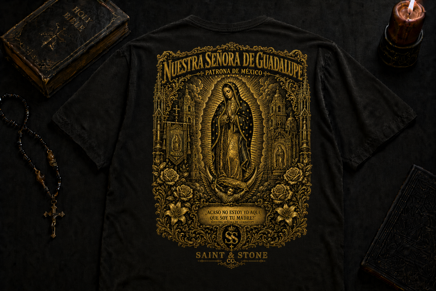 Nuestra Señora de Guadalupe Oversized T-Shirt
