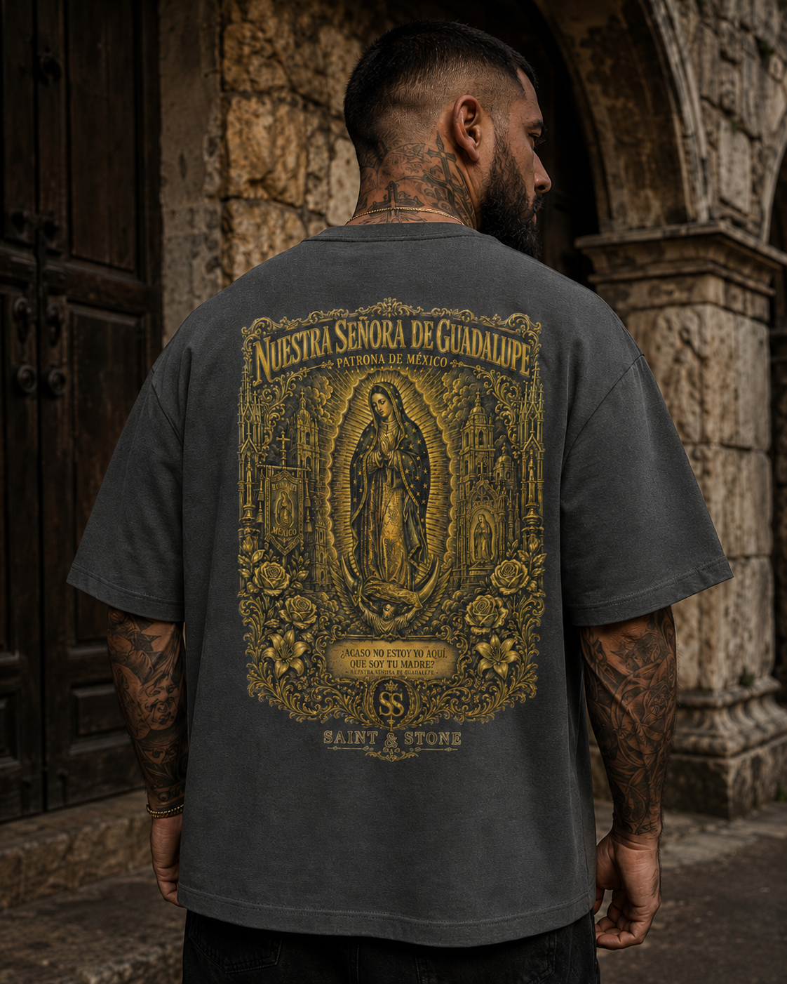 Nuestra Señora de Guadalupe Oversized T-Shirt