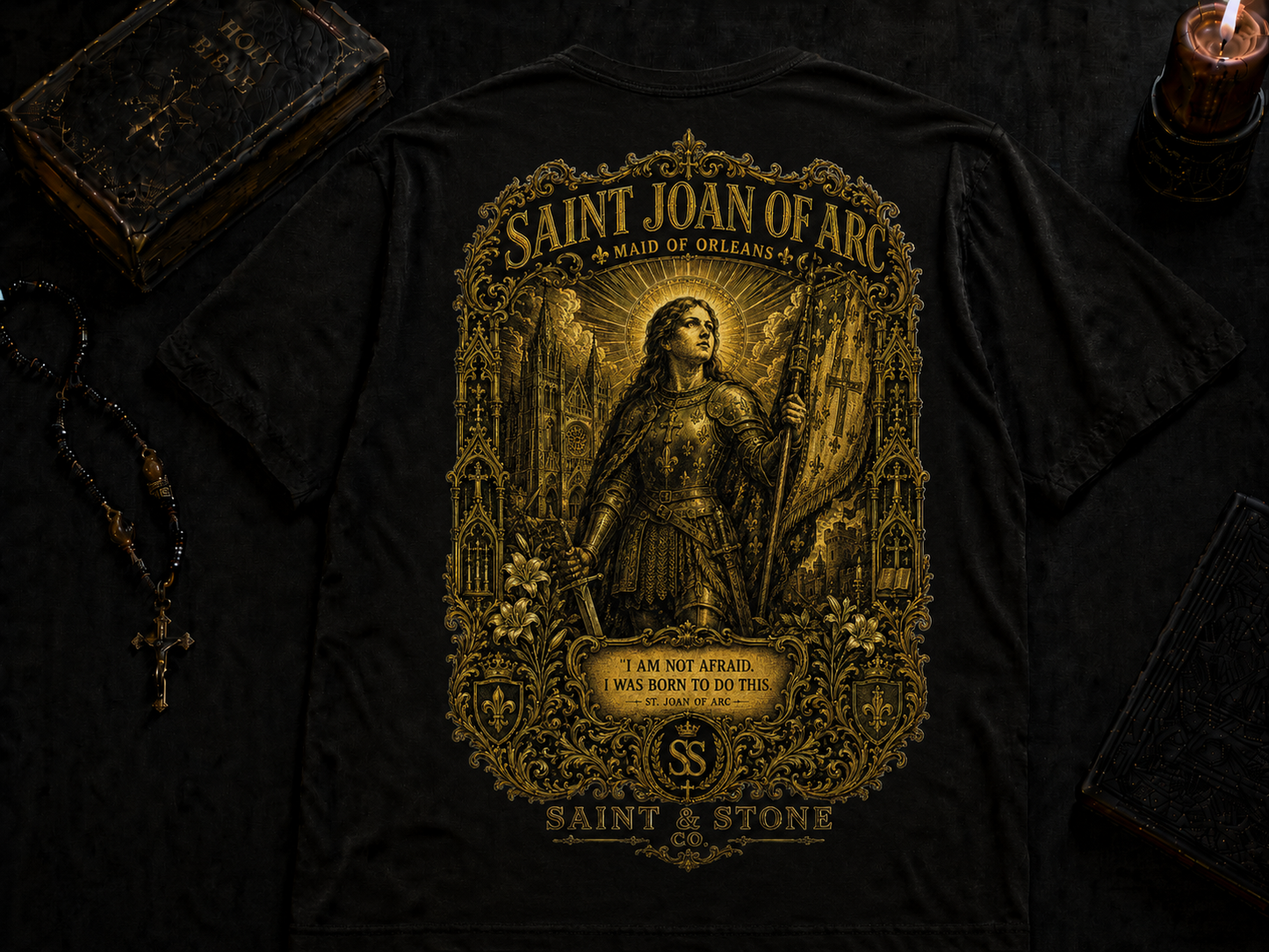 Saint Joan of Arc Oversized T-Shirt