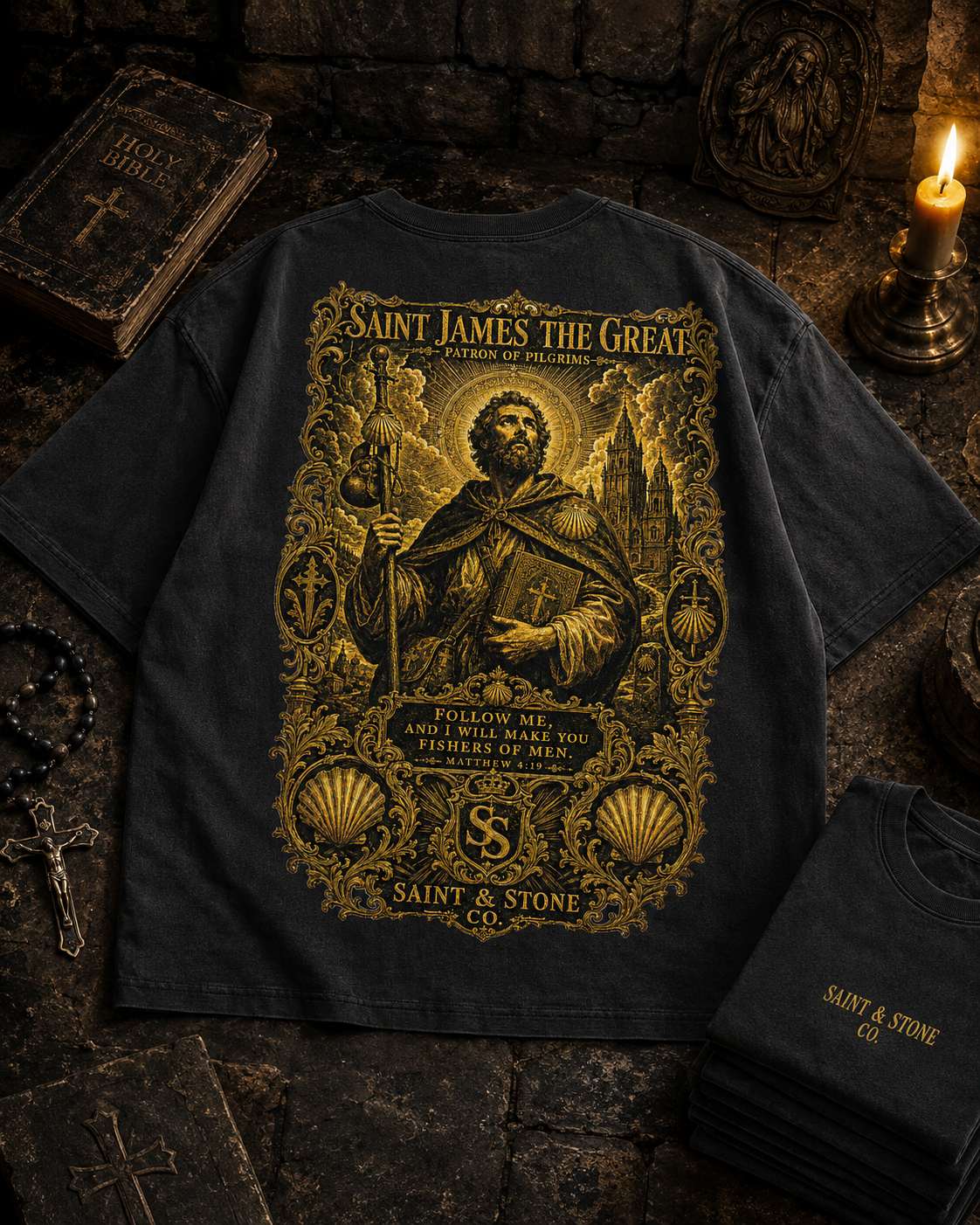 Saint James the Great Oversized T-Shirt