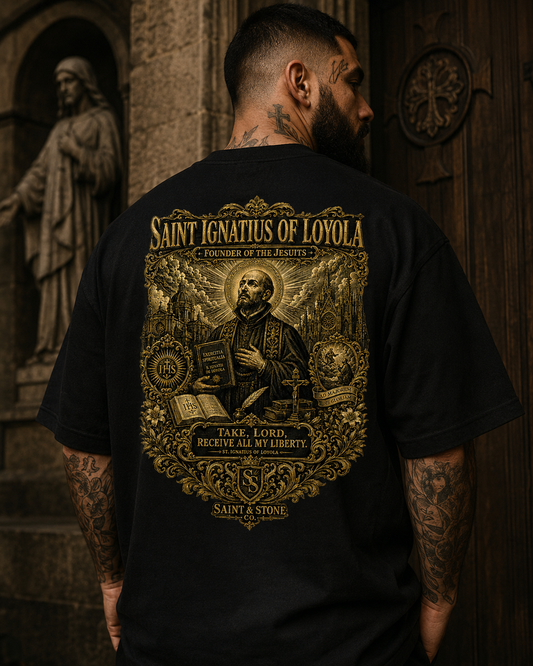 Saint Ignatius of Loyola Oversized T-Shirt
