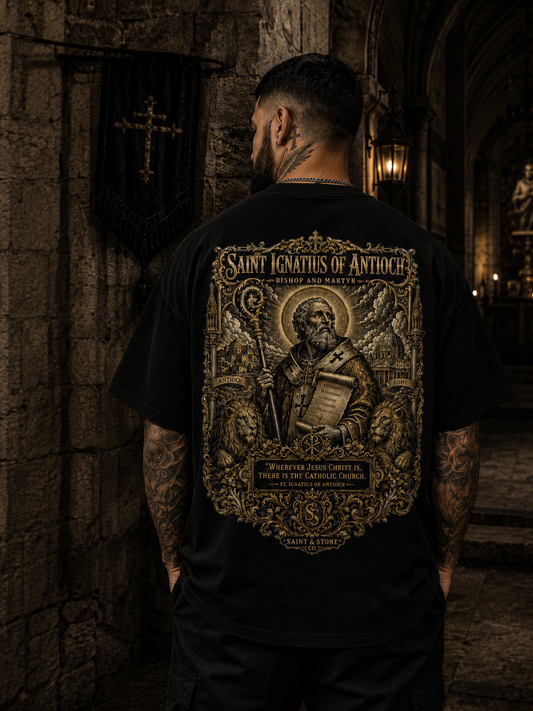 Saint Ignatius of Antioch Oversized T-Shirt